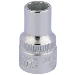 Elora 24806 3/16&quot; 1/2&quot; Square Drive Whitworth Bi-hexagon Socket