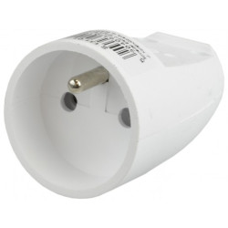 Gniazdo prądowe [2P+Z] 230V 16A białe Schneider na kabel