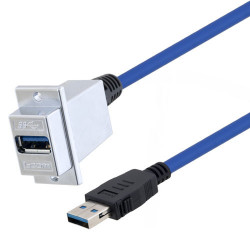 Kabel USB Złącze A USB Złącze B USB A dł. 1.5m Przewód USB USB 3.0