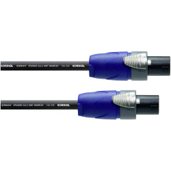 Cordial CPL 15 LL 2 Cable Loudspeaker Black 2x2.5 mm² 15m SPK plug to SPK plug