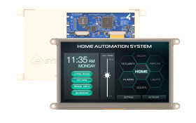 Kolorowy wyświetlacz LCD 7cal TFT 480 x 800pikseli SPI I/F Tak 4D Systems
