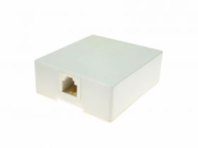 Gniazdo telefoniczne natynkowe 1xRJ12 (6P6C)