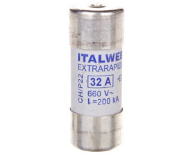 Wkładka bezpiecznikowa cylindryczna 22x58mm 32A aR 690V CH-S22UQ 002645115