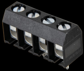 31101104 4-pin terminal strip, spacing 5.08