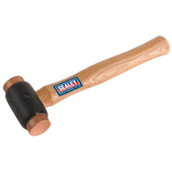 Sealey CFH03 Copper Faced Hammer 2.75lb Hickory Shaft