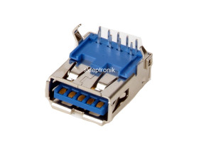 Gniazdo USB 3.0 typ A druk