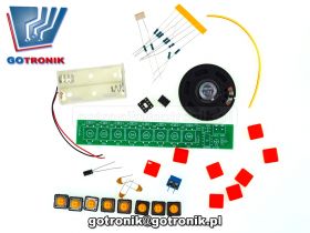 Elektroniczne organy NE555 DO RE MI FA SOL LA SI DO