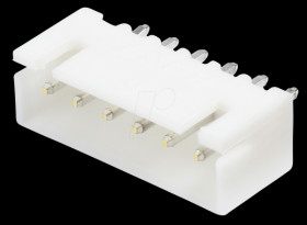 B6B-XH-A JST - pin header, straight, 1x6-pin - XH