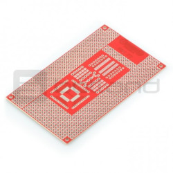 Płytka uniwersalna PDU72 - SMD + THT ATmega