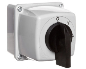 Łącznik krzywkowy gwiazda-trójkąt 3P 25A IP44 Łuk E25-23 w obudowie 952522