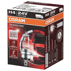 OSRAM 64196TSP Truckstar halogen bulb H4 75/70W 24V vehicle lighting