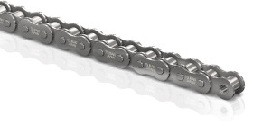 Łańcuch rolkowy 12B-1 Tsubaki 1 skok: 19.05 mm Stal nierdzewna typu 304 SS dł.: 5 m ISO 606 (DIN 8187) dł.: 26.7 mm