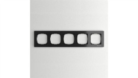 Sinum Fg-05 Szklana Ramka Kolor Czarny