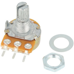 Potencjometr Liniowy Obrotowy B100K 100K Ohm L=15mm