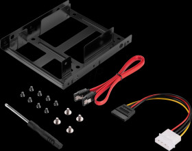 X-SATA-SET02 Mounting frame 3.5 to 2x 2.5