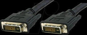 ICOC-DVI-8130 DVI monitor cable DVI 24+1 connector, Dual Link, 3.0 m