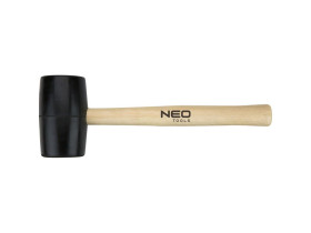 Młotek gumowy 58 mm/450 g trzonek drewniany 25-062 TOPEX