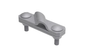 Złącze krzyżowe skośne pręt-bednarka 3-elem. stal ocynkowana ogniowo 116.3.2 OG 11602302