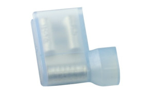 Konektor płaski Żeński 6.35 x 0.8mm 1,5 → 2,5 mm², 16 → 14 AWG długość 15.2mm Izolacja: Izolowane Cyna