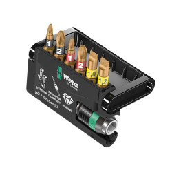 Wera 05073419001 Bit-Check 7 Diamond 1 Set, 7 Piece - Carded