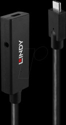 43364 Active USB 3.1 cable, C plug > socket, 5 m