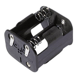 MPD BH22CL Battery Tray 4x C Solder Lug 61x54x40mm Solder Connection