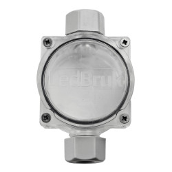 Puszka n/t IP68 transparentna 2xPG11 60x100x48 PH-2 T-08230 Plastrol