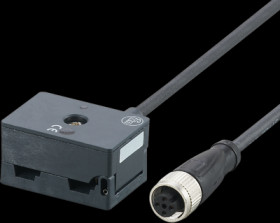 Flat cable tap, 0.6 m, PUR, 2 x 0.34 mm². M12 for AS-Interface, E70583