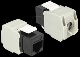 86340 Keystone module RJ45 socket &gt; LSA Cat.6 UTP