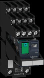 RXM4AB1BDPVS Coupling relay Zelio, 4 CO, 24 V DC, 6 A