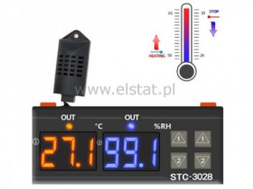 Regulator wilgotności i temperatury; Termostat STC
