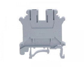 Złączka szynowa 1-torowa ZJU2-2.5 2,5mm2 szara R34RR-07010000205