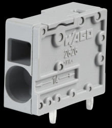 2626-1101 PCB clamp with push-in CAGE CLAMP, 7.5mm pitch, 6mm², 1-pole, an