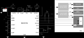 High-Voltage Ideal Diode Controller with Integrated CSA