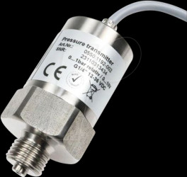 SHOP 0550 1192-003 Pressure transmitter G1/4", 0 - 1.6 bar relative, 10 V, 2-m cabl