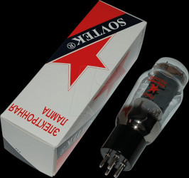 2A3SOVTEK X2 Electron tube, directly heated triode, 4-pole, matched pair