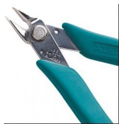 XURON LX AS Precyzyjne antystatyczne cążki boczne z wąską główka, odgięte 20° Drut do Ø 1,3mm (18 AWG)