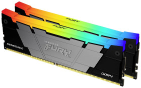 Kingston FURY Renegade RGB Pamięć robocza do PC - zestaw DDR4 16 GB 2 x 8 GB Non-ECC 3200 MHz 288 pin DIMM CL16 KF432C16