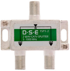 Rozgałęźnik CATV 1x2 DSE TSP1-2