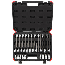 Gedore RED 3301573 Screwdriver Bits 1/2&quot; 30 Pieces 6-point