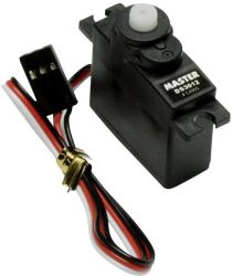 Midi-serwo Master Modellbau DS3012 Materiał napędu: tworzywo sztuczne Rodzaj złącza: Uni (Graupner / JR / Futaba)