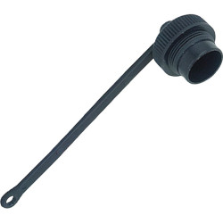 Binder 08 1080 000 000 Protection Cap with 70mm Strap for Female Cable Mount