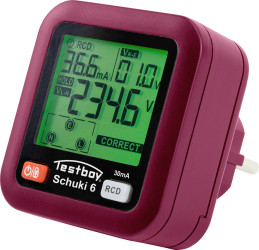 Tester gniazdek Testboy Testavit Schuki 6