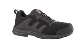 Shoe Safety Black Metal Free FaraDRI Veg