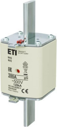 Wkładka bezpiecznikowa NH2 280A gG 500V 004185220