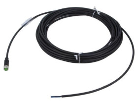 7000-08041-6301000 Kabel: do czujników/automatyki M8 3-PIN proste 10m wtyk 60VDC