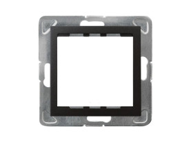 IMPRESJA Adapter podtynkowy systemu OSPEL 45 do serii antracyt AP45-1Y/m/50 OSPEL