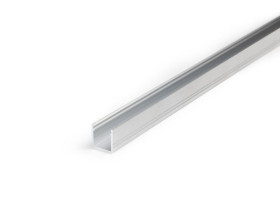 Profil aluminiowy do taśm LED 2000 mm prosty nawierzchniowy surowe aluminium SMART10 A/Z 2000 C2020000 LED LINE