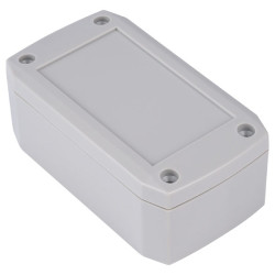 CamdenBoss CSACST005 1100 Series ABS UL94-V0 Solid Top 190 x 115 x 75mm Grey