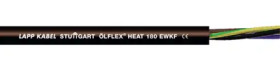 Silicone connection cable ÖLFLEX HEAT 180 EWKF 5 G 4.0 mm², unshielded, black, 00461333